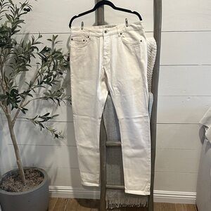 Men's White Jeans